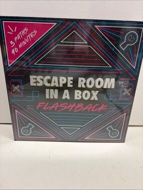 Mattel Escape Room In A Box Flashback - Black, Pink, Blue